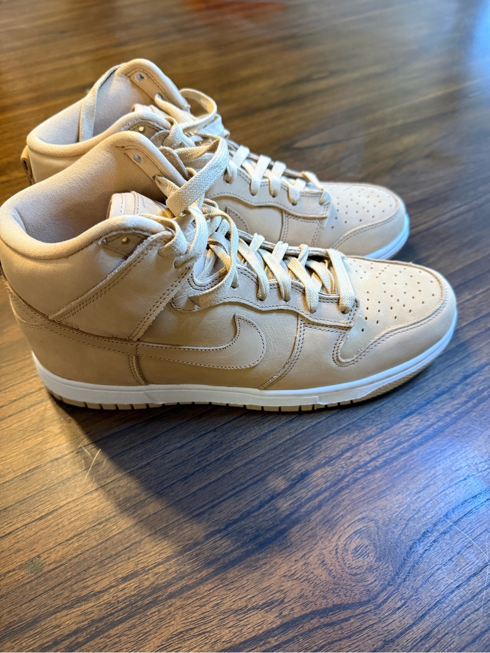 Nike Women’s Mid-Top Sneakers in Wheat/Tan